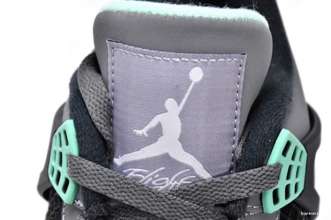 HYPE Air 4 Glow Retro Jordan 308497-033 Green 0805